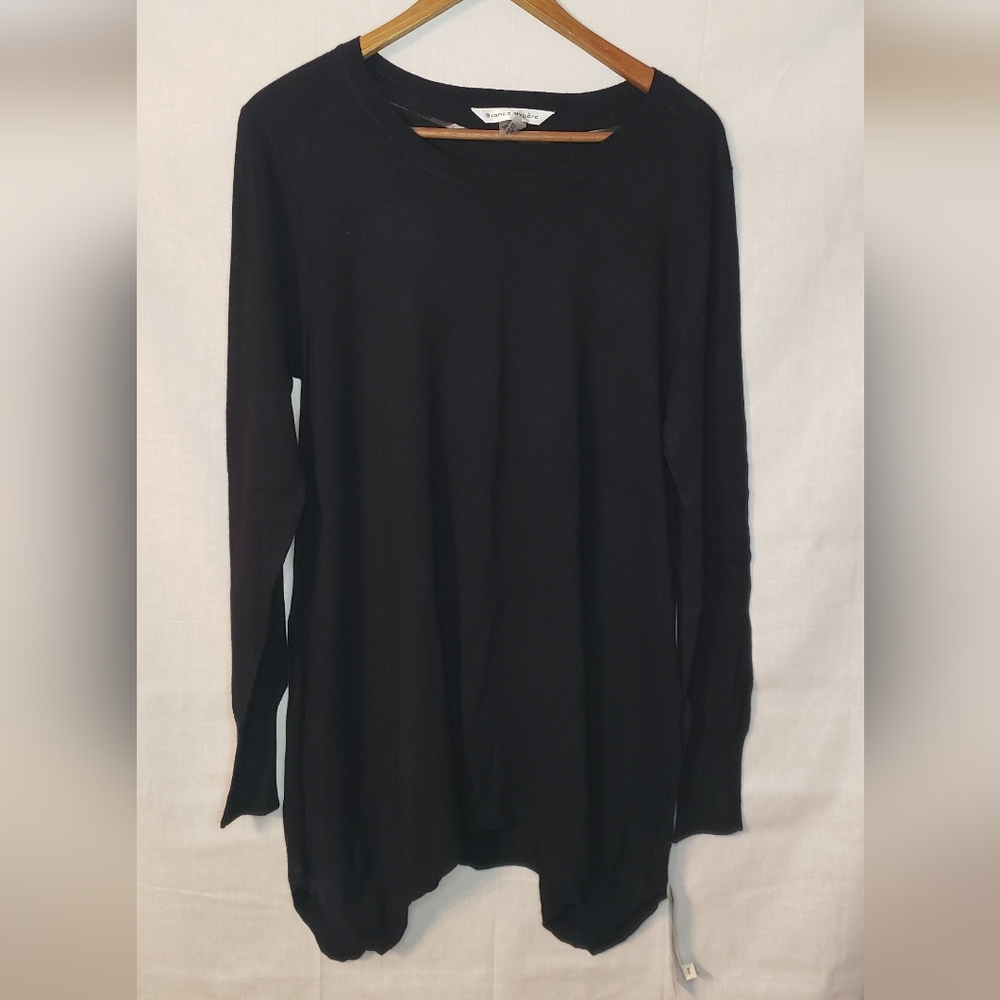 Bianca Nygard Women's Black Long Sleeve Top